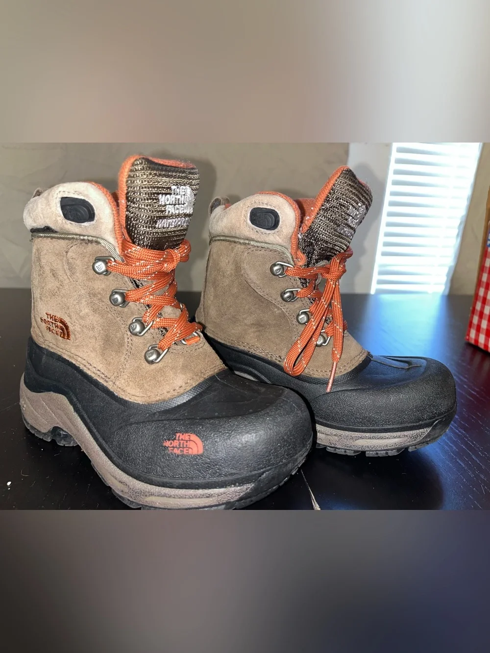 The North Face Kids Chilkat Lace II Waterproof Insulated Winter Boots Size 13
